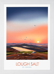 Co Donegal - Lough Salt Frame White