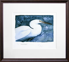 The Lost Spells - Little Egret Brown Scoop Frame