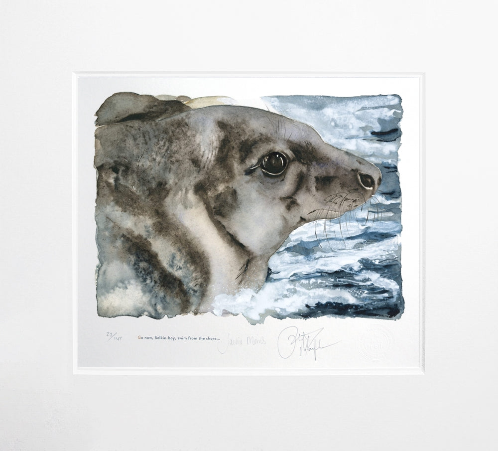 The Lost Spells - Grey Seal- Unframed
