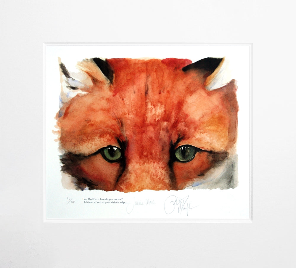 The Lost Spells - Red Fox Unframed