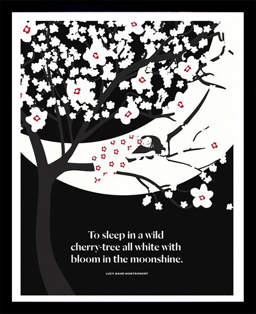 Lucy Maud Montgomery - Sleep Black Box Frame