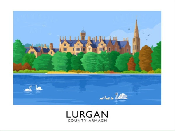 Co Armagh - Lurgan-70 x 50-Unframed