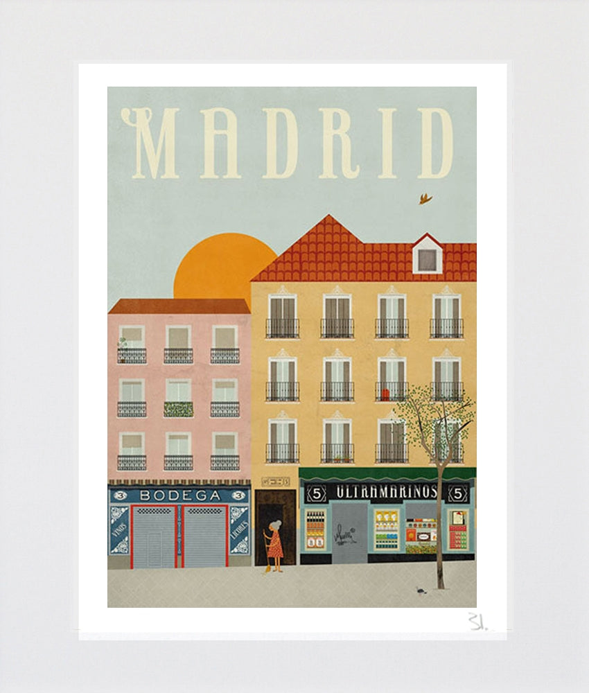 Madrid Unframed