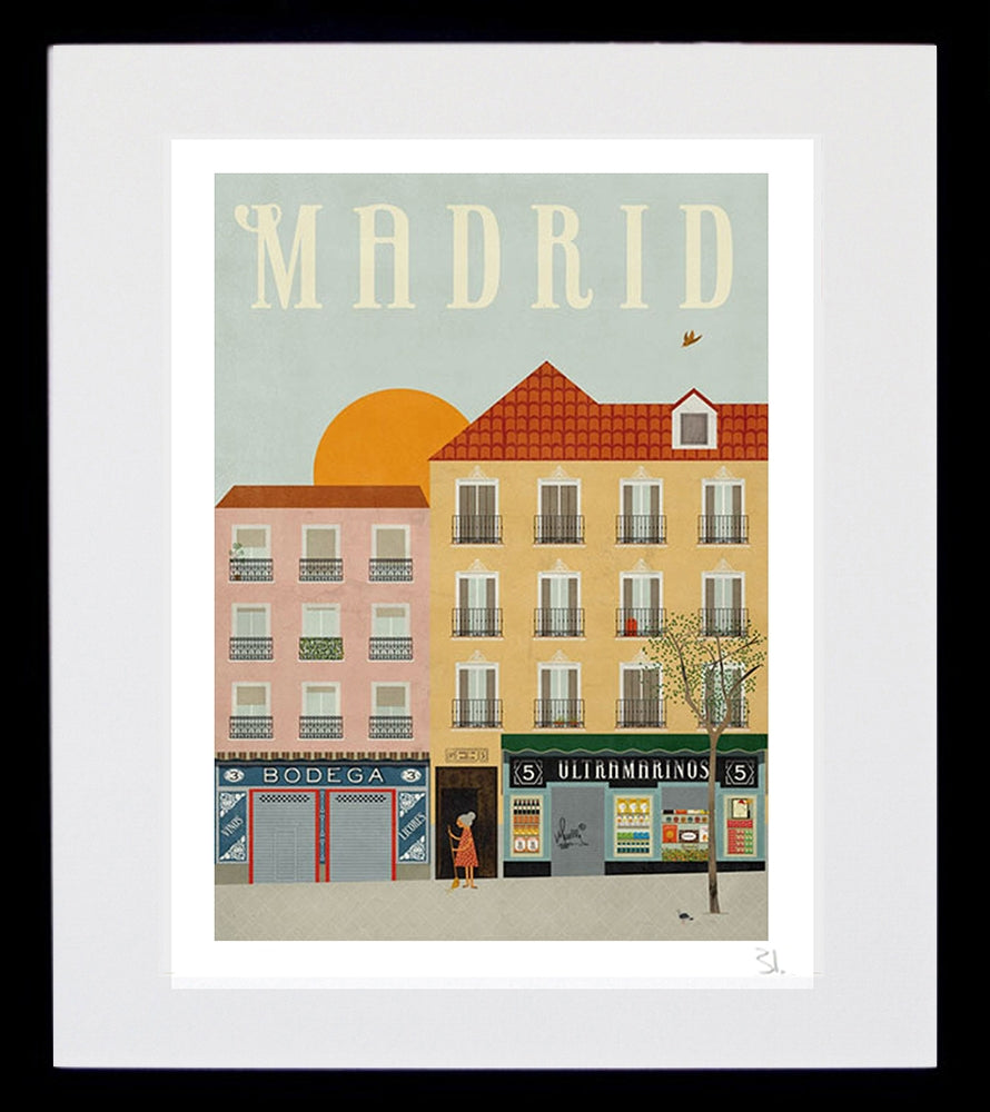 Madrid Black Frame