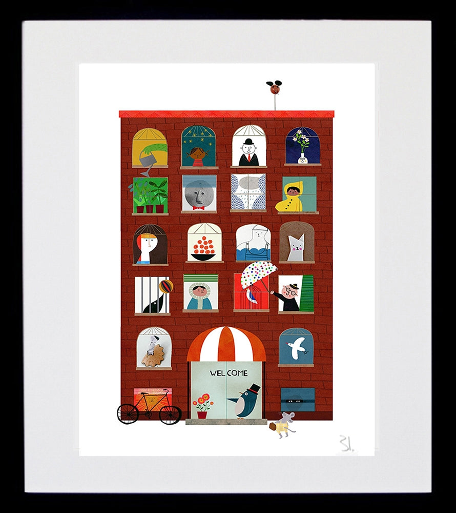 Magic Hotel Black Frame