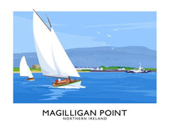 Co Derry - Magilligan Point-40 x 30-Unframed
