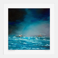 Print - The Maidens White Frame