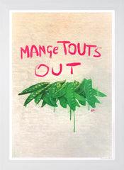 MangeTouts Out - White Frame