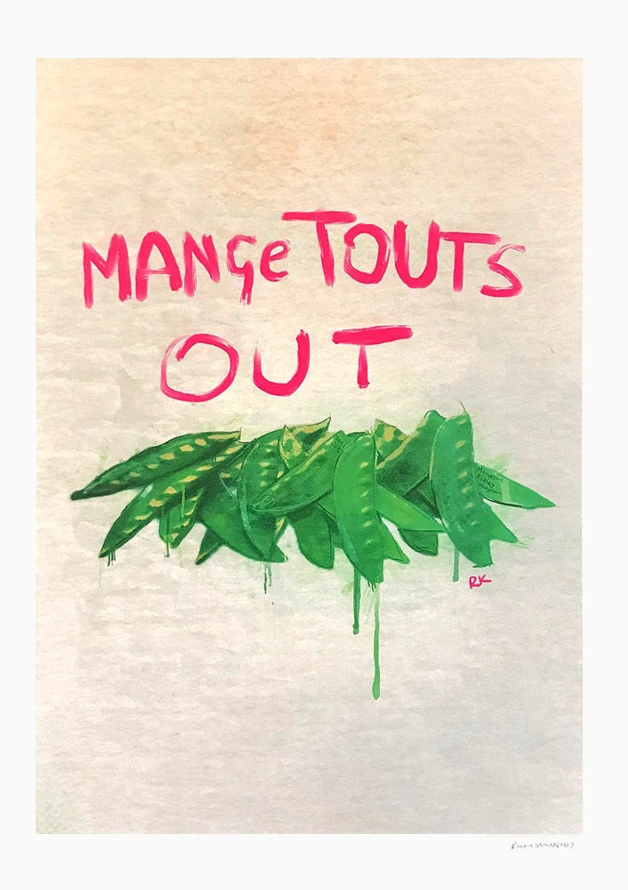MangeTouts Out - Unframed