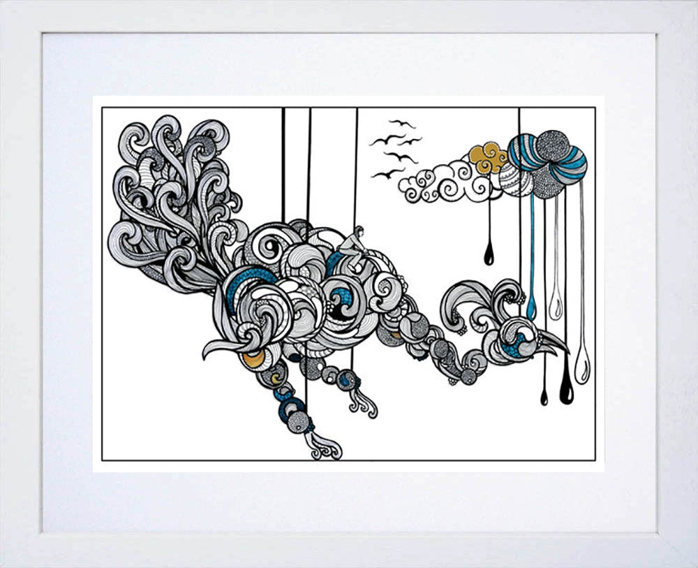 Marionette 1 White Frame