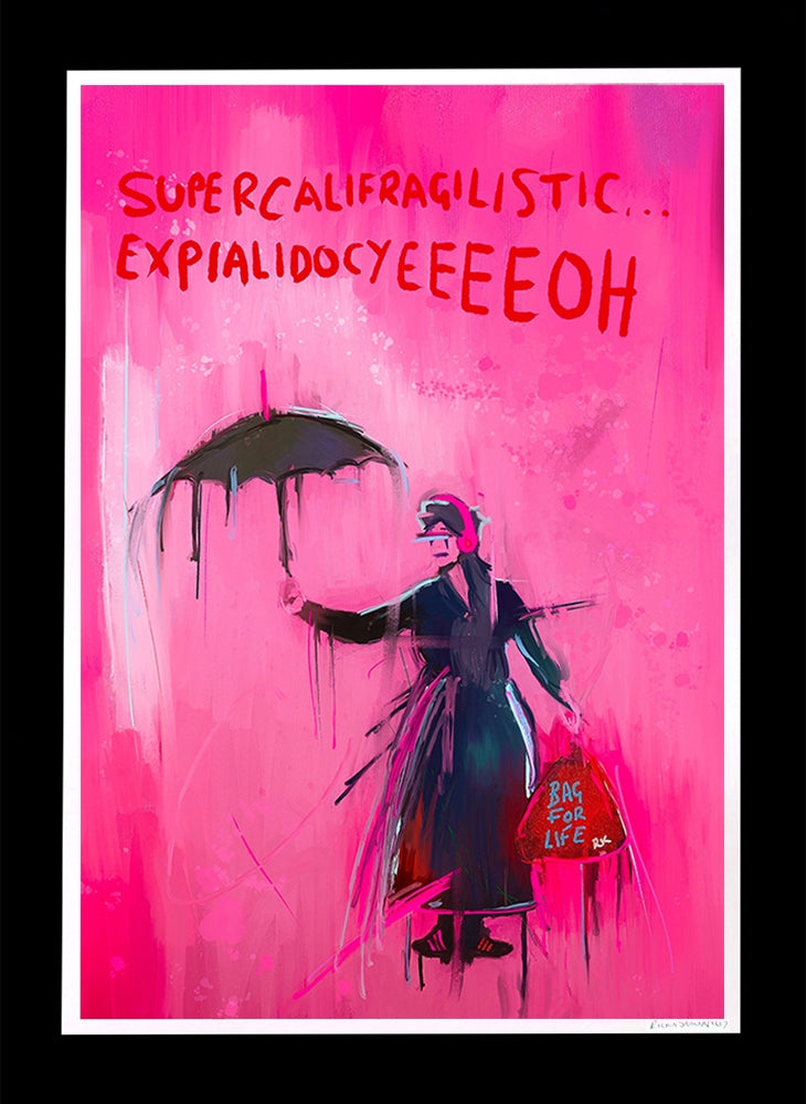 Mary Loves It- Black Frame