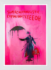 Mary Loves It - White Frame