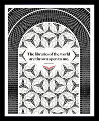 Mary Shelley - Libraries Black Box Frame
