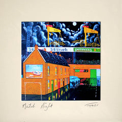 Match Nights Unframed 15 x 15