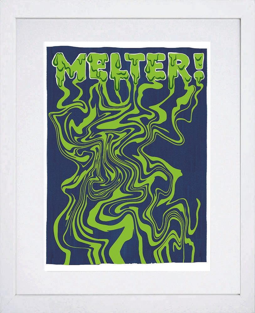 Northern Irish Slang - Melter White Frame