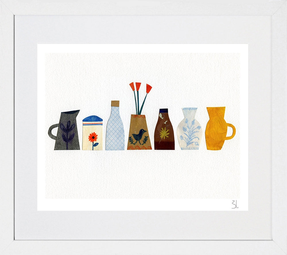 Memories White Frame