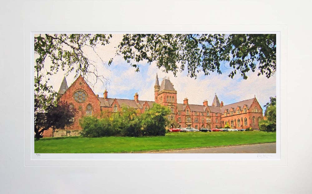 Belfast - Methodist College Belfast Unframed 71x45