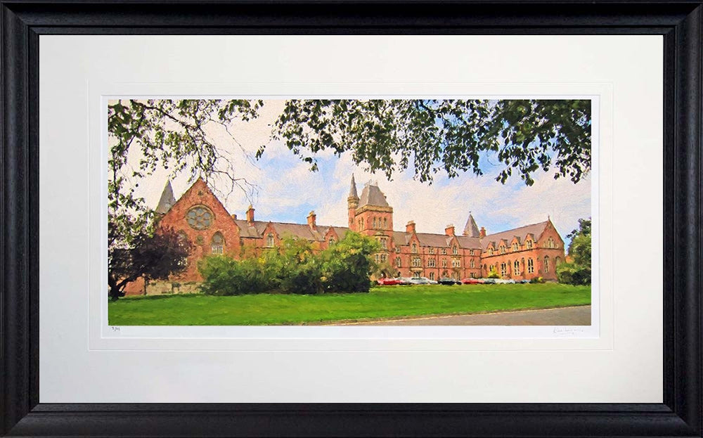 Belfast - Methodist College Belfast Frame Black Moulded 71X45