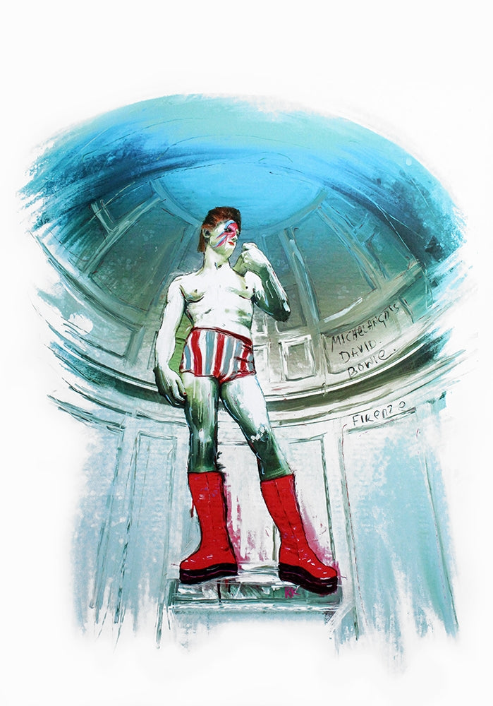 Michaelangelo's David Bowie