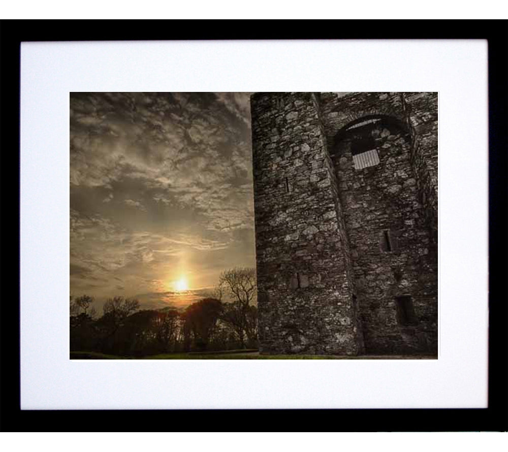 Middle Earth, Audley's Castle, Strangford Black Frame
