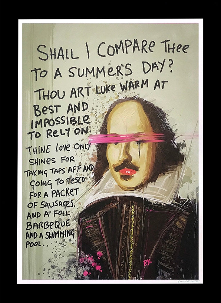 Midsummer Nightmare - Flat Black Frame