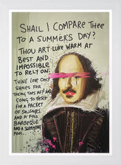 Midsummer Nightmare - Flat White Frame