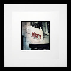 Belfast - Mikey's Deli Black Frame (With Mount)