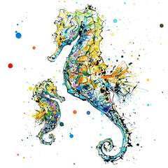 Print Open Edition Animals - Mini Me-30 x 30-Unframed