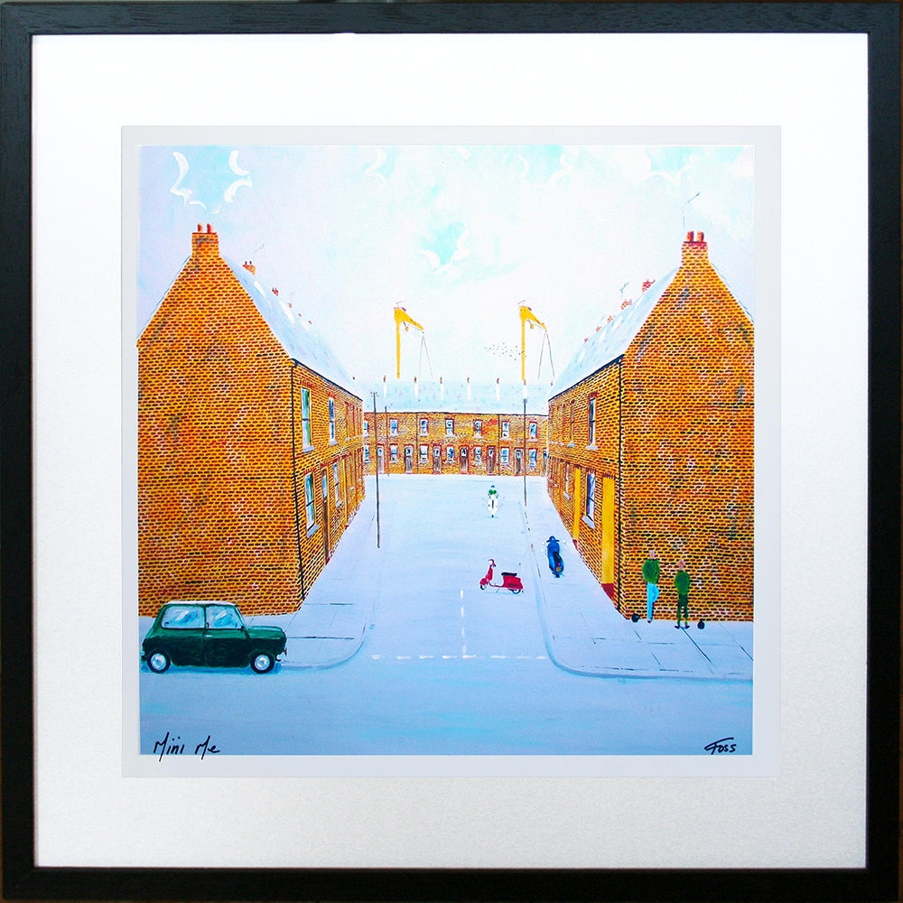 Mini Me Framed 40 x 40