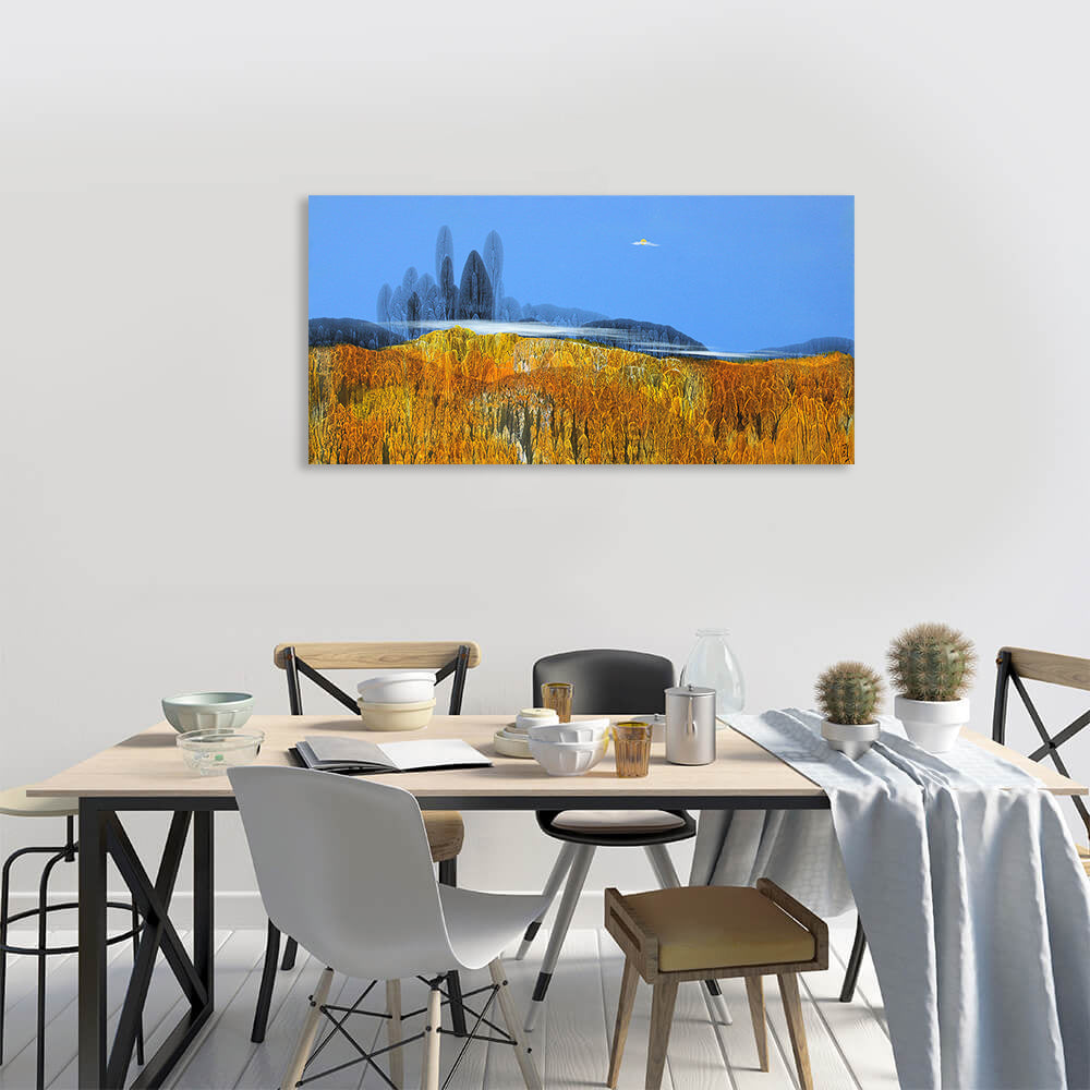 Mist Over The Forest