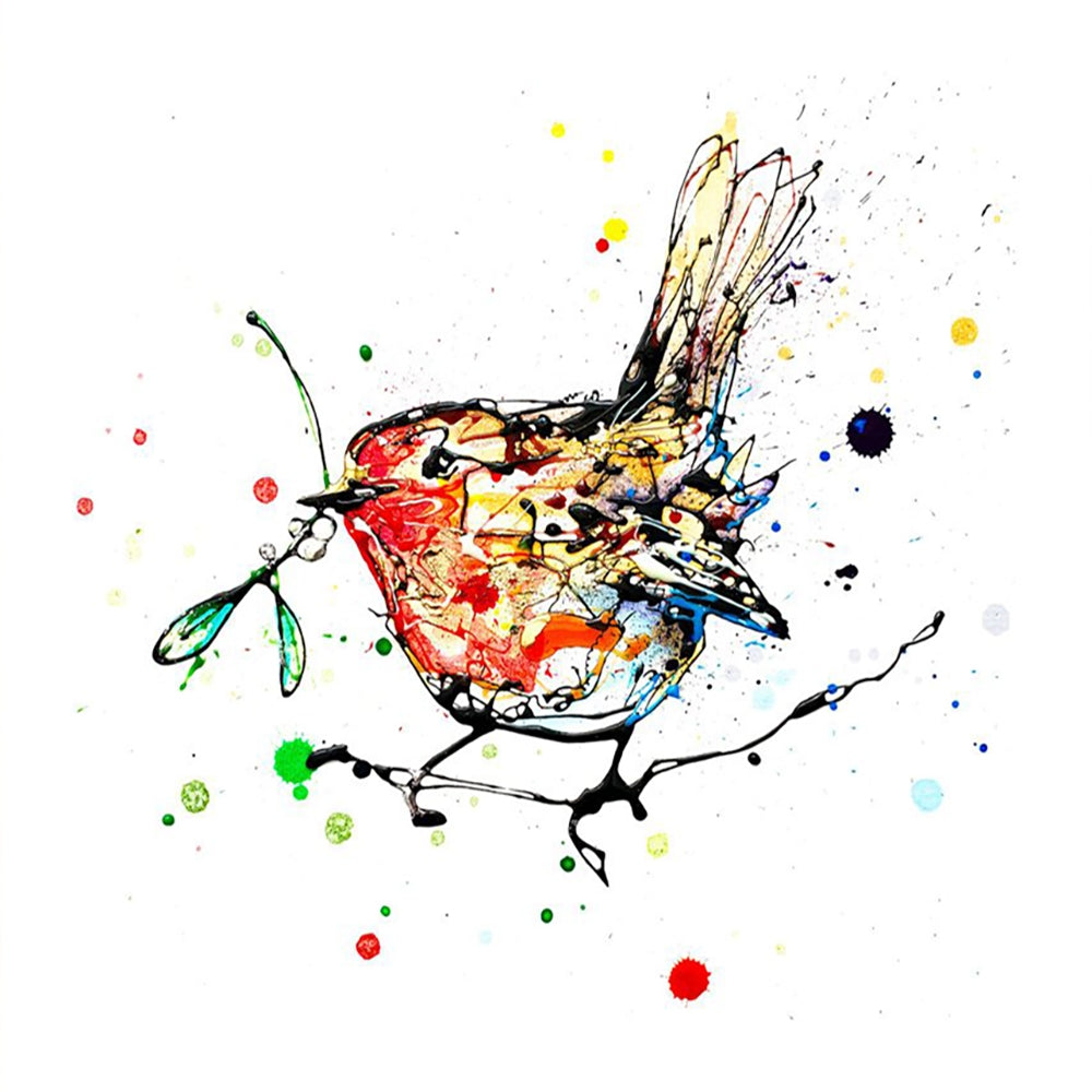 Print Open Edition Animals - Mistletoe-30 x 30-Unframed