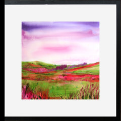 Almost Home - Misty Ballyeamon, Cushendall 1 - Framed