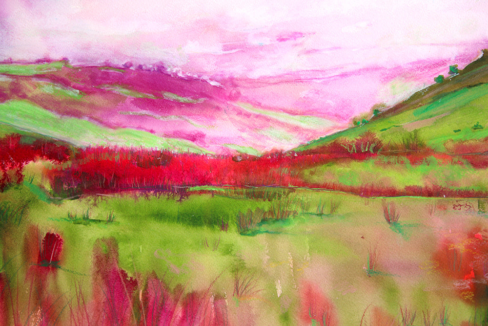 Misty Glen Over Ballyeamon, Cushendall 2