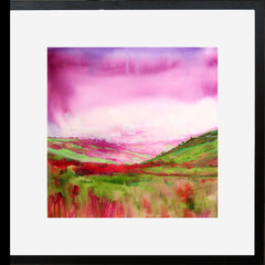 Misty Glen Over Ballyeamon II - Cushendall - Framed