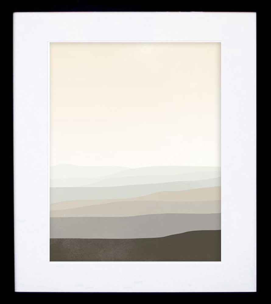 Misty Morning II Black Box Frame