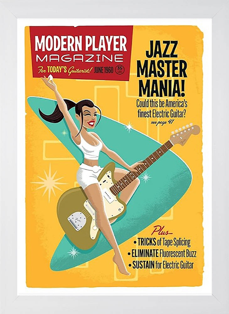 Modern Player - Jazzmaster - Flat White Frame