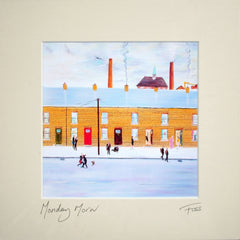 Monday Morn Unframed 15 x 15