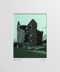 Monea Castle Unframed