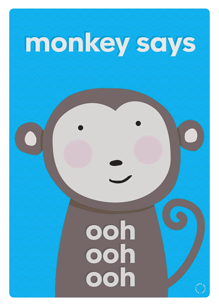 Monkey Says Unframed