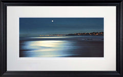 Co Down - Moonlight Bay Bangor from Helens Bay Frame Black Moulded 71X45