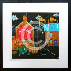 Print - Mortgage Free 40 x 40-Black Box Frame