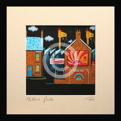 Print - Mother's Pride-15 x 15-Small Flat Black Frame