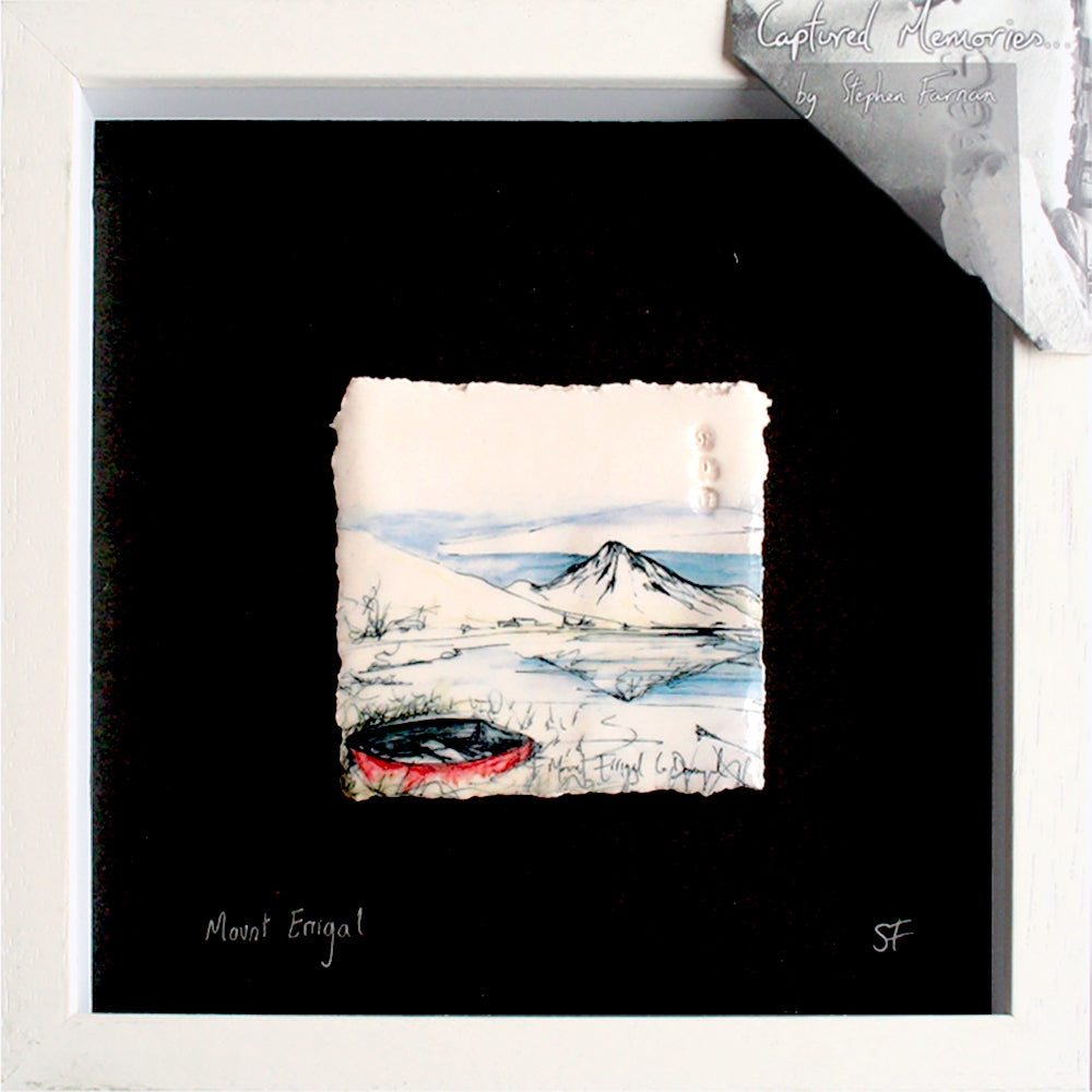 Memories - Mount Errigal Donegal Framed 16x16