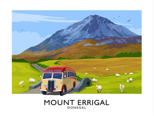 Co Donegal - Mount Errigal-70 x 50-Unframed