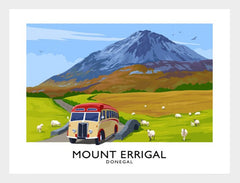 Co Donegal - Mount Errigal-70 x 50-White Box Frame (No Mount)