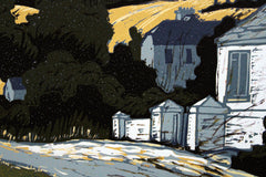 Linocut Print - Mount Panther 1994