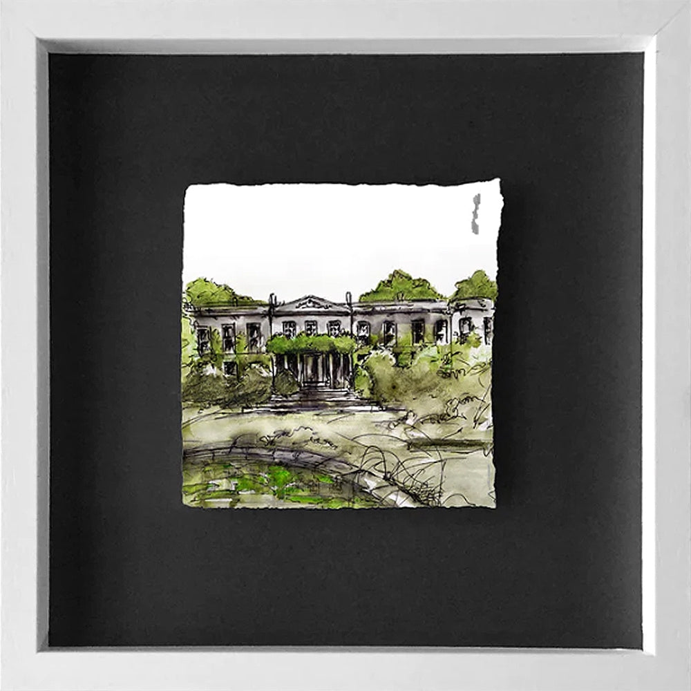 Memories - Mount Stewart, County Down-10 x 10- Framed