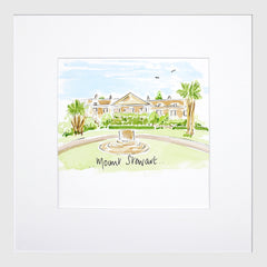 Mount Stewart - White Frame