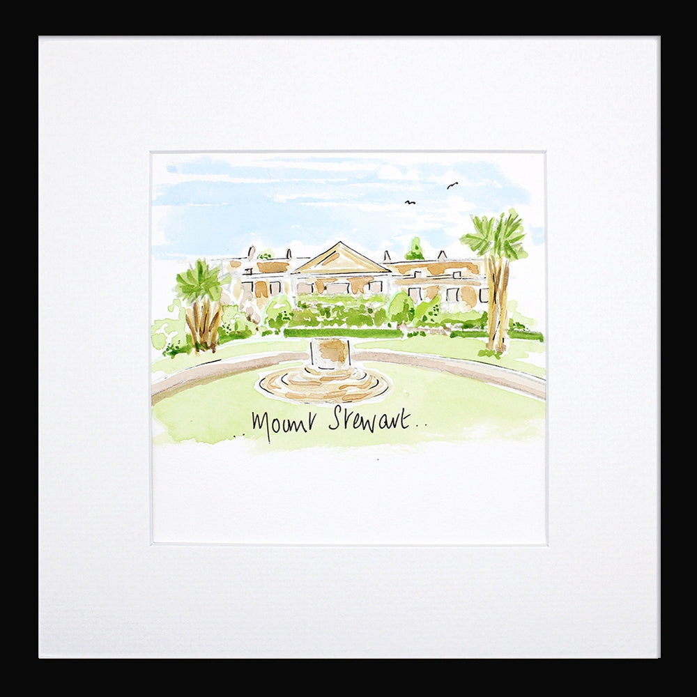 Mount Stewart - Black Frame