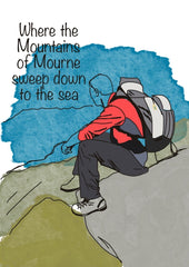 Mountain Climber Unframed